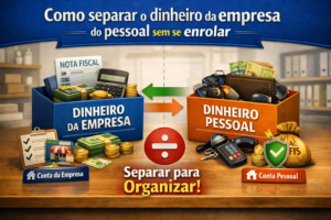 Separação das finanças pessoais e empresariais para MEI e ME